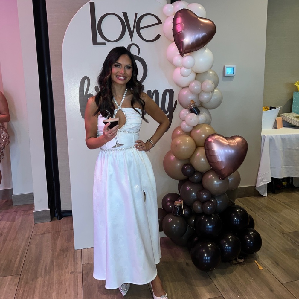 V. Chapman White Heidi Dress